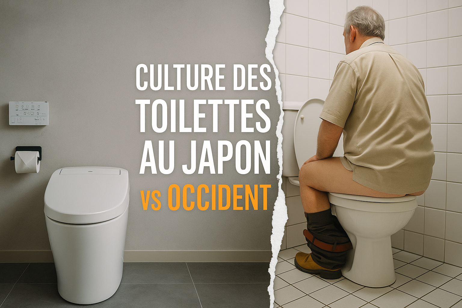 Culture des toilettes au Japon vs Occident : deux visions du petit coin