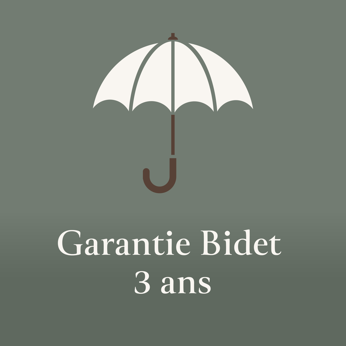 Garantie Bidet - 3 ans