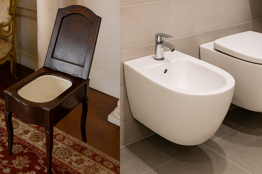 L’histoire du bidet : de sa création au XVIIIᵉ siècle à son retour en force