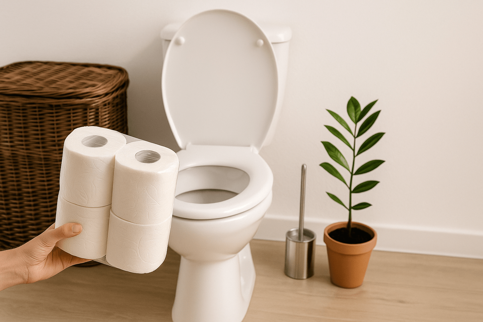 Éco-gestes aux toilettes : 10 astuces pour un coin WC plus vert - Peepoo Image
