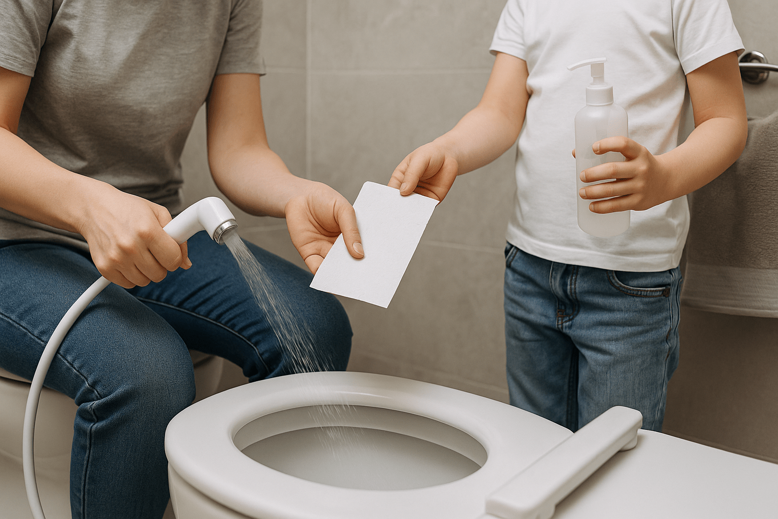 Enfants et apprentissage de l’hygiène : pourquoi le bidet est une bonne idée - Peepoo