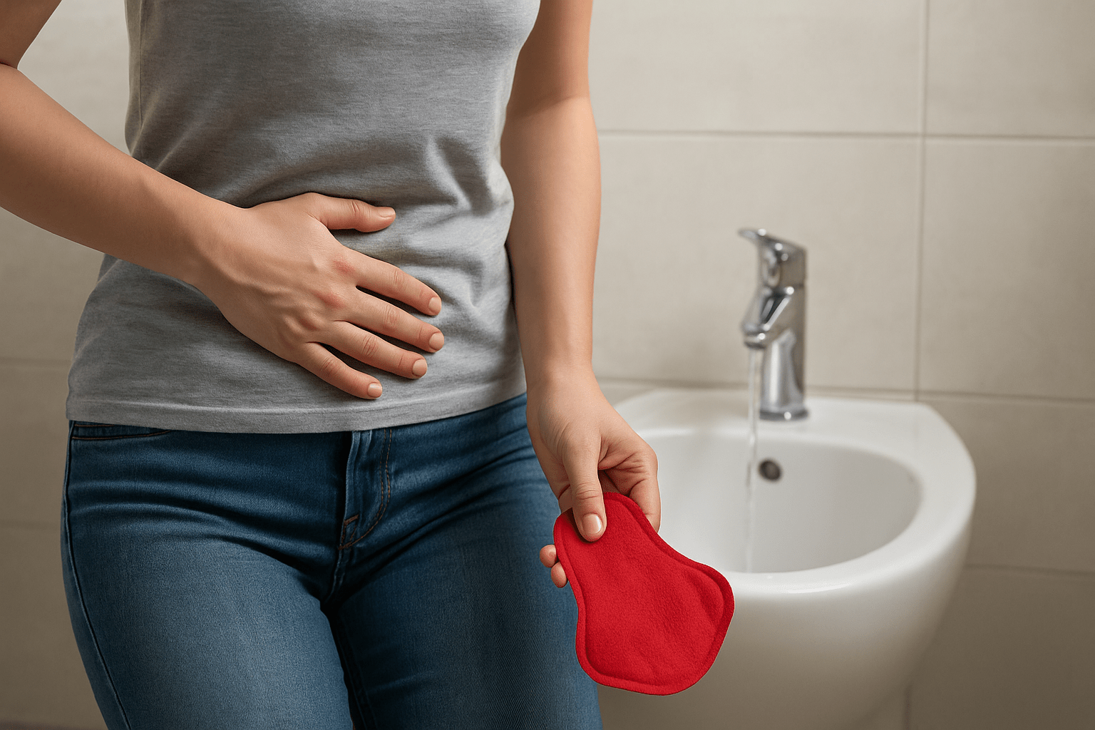 Hygiène intime féminine : le bidet pendant les règles - Peepoo Image