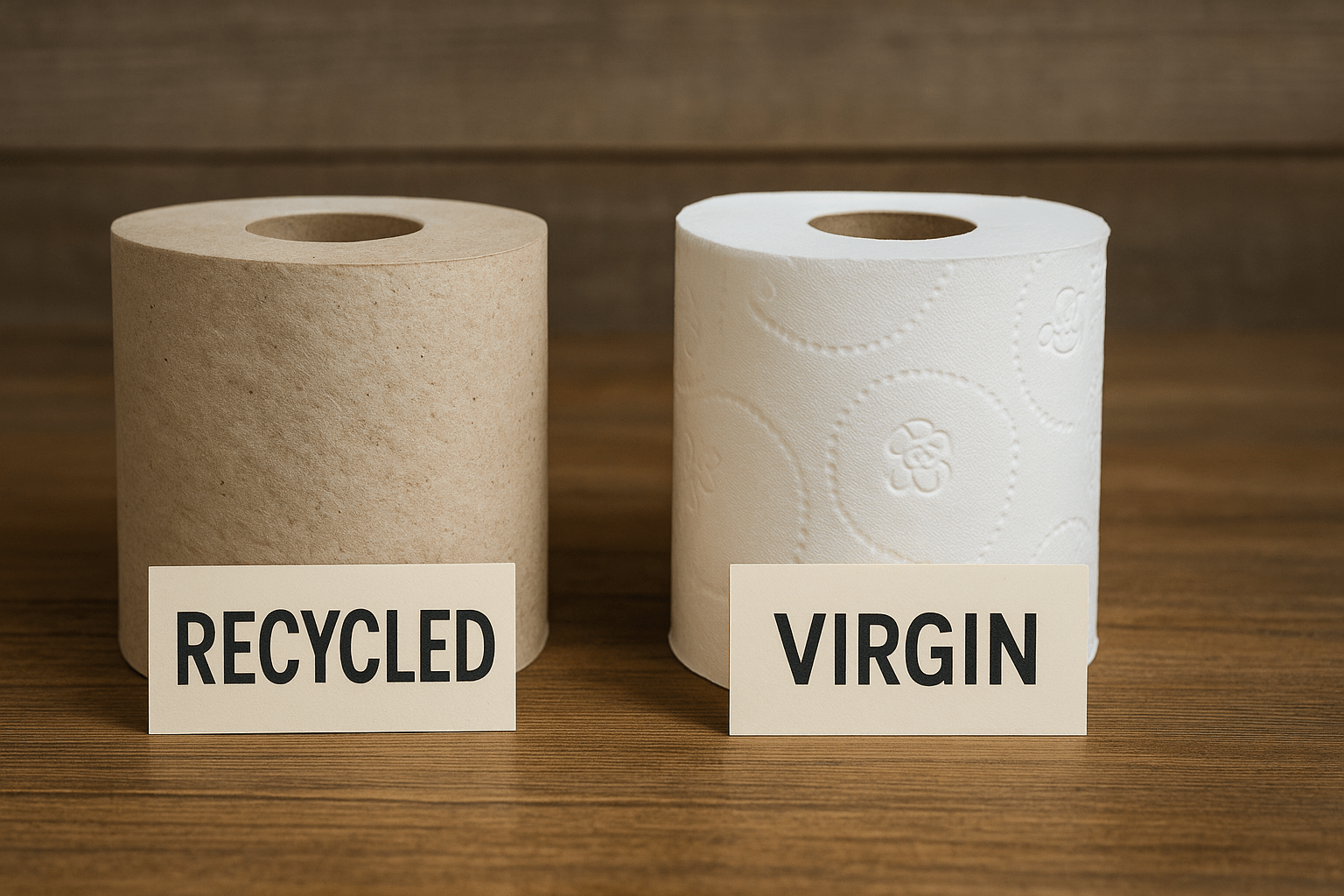 Papier toilette recyclé vs papier vierge : est-ce vraiment une alternative écologique ? - Peepoo Image