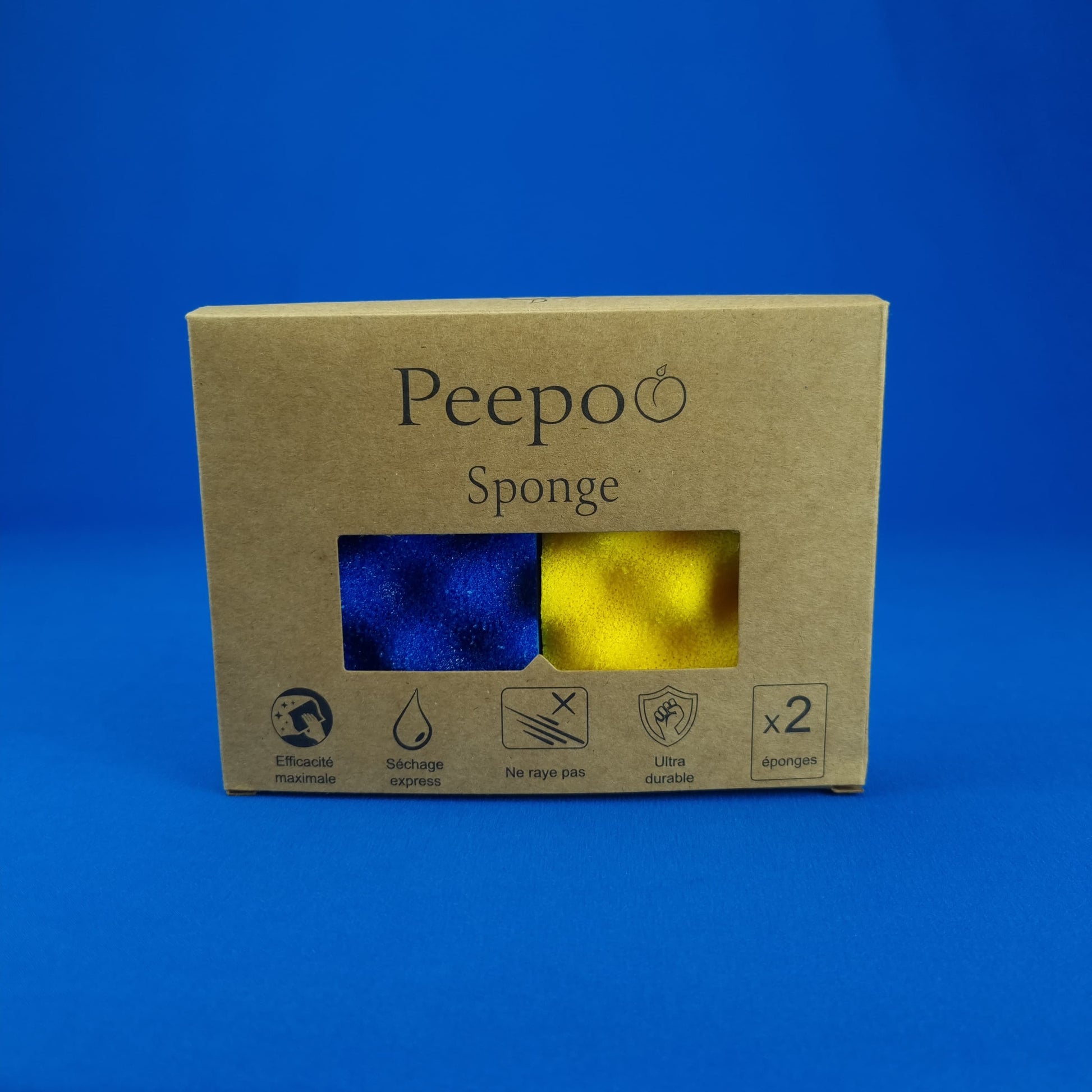 Kit d'éponges Peepoo - Pour tout nettoyer en profondeur