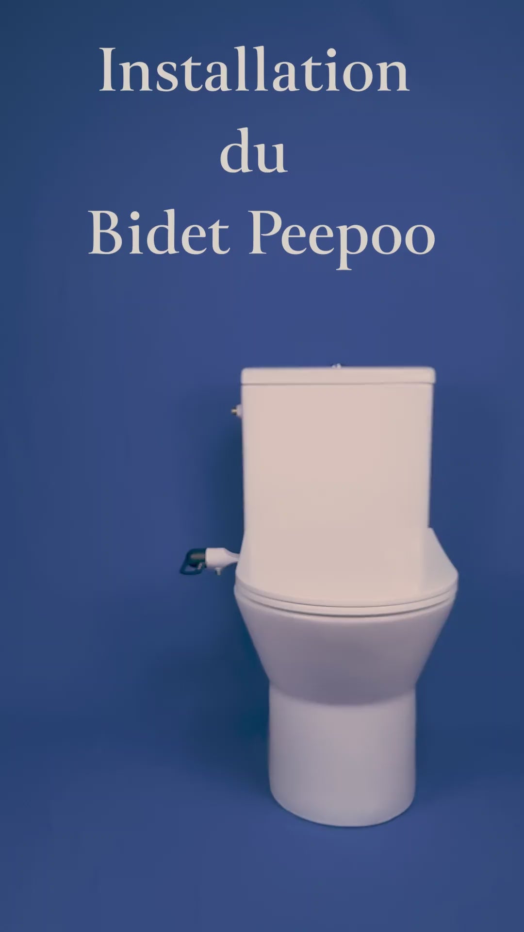 Vidéo d'installation du Bidet Peepoo